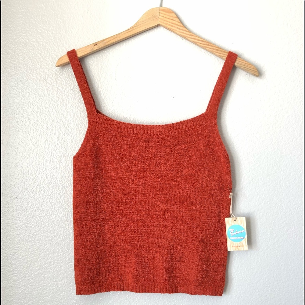 Super Comfy Crop Top Sweater Tank